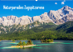 Naturparadies Zugspitzarena (Wandkalender 2023 DIN A2 quer) von Ferrari,  Sascha