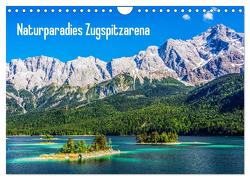 Naturparadies Zugspitzarena (Wandkalender 2024 DIN A4 quer), CALVENDO Monatskalender von Ferrari,  Sascha