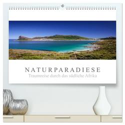 Naturparadiese – Traumreise durch das südliche Afrika (hochwertiger Premium Wandkalender 2024 DIN A2 quer), Kunstdruck in Hochglanz von Pavlowsky,  Markus