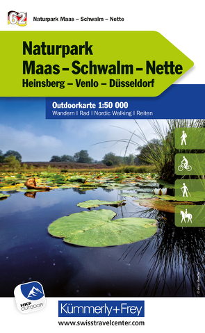 Naturpark Maas – Schwalm – Nette Nr. 62 Outdoorkarte Deutschland 1:50 000