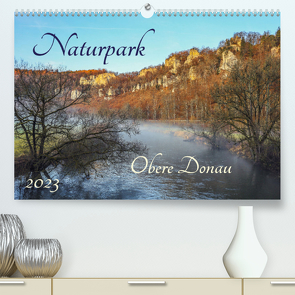 Naturpark Obere Donau (Premium, hochwertiger DIN A2 Wandkalender 2023, Kunstdruck in Hochglanz) von Christine Horn,  BlattArt