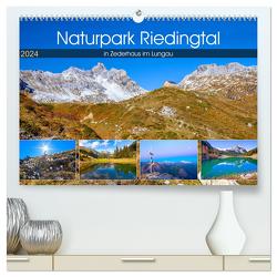 Naturpark Riedingtal (hochwertiger Premium Wandkalender 2024 DIN A2 quer), Kunstdruck in Hochglanz von Kramer,  Christa