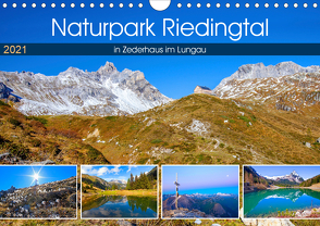 Naturpark Riedingtal (Wandkalender 2021 DIN A4 quer) von Kramer,  Christa