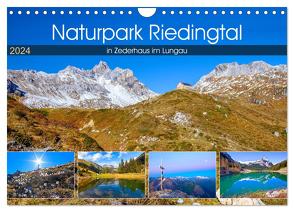 Naturpark Riedingtal (Wandkalender 2024 DIN A4 quer), CALVENDO Monatskalender von Kramer,  Christa