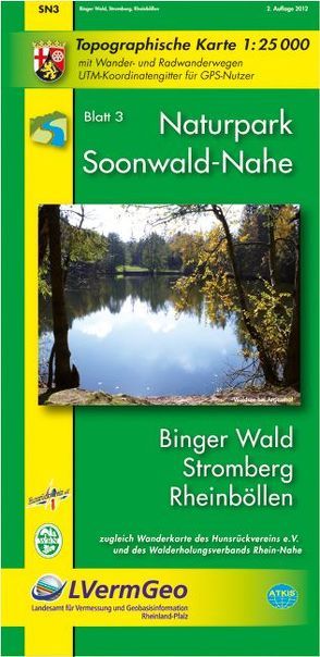 Naturpark Soonwald-Nahe /Binger Wald, Stromberg, Rheinböllen (WR) von Landesamt für Vermessung und Geobasisinformation Rheinland-Pfalz