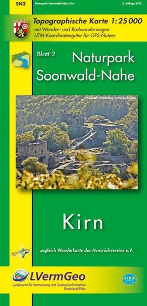 Naturpark Soonwald-Nahe /Kirn (WR) von Landesamt für Vermessung und Geobasisinformation Rheinland-Pfalz
