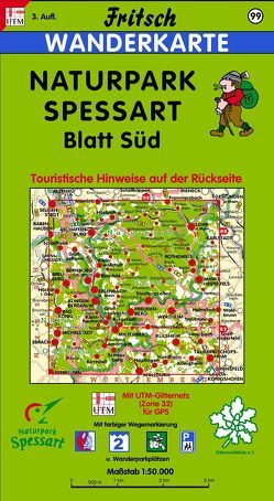 Naturpark Spessart von Fritsch Landkartenverlag
