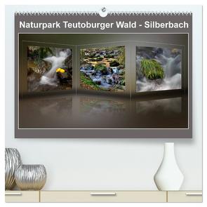 Naturpark Teutoburger Wald – Silberbach (hochwertiger Premium Wandkalender 2024 DIN A2 quer), Kunstdruck in Hochglanz von Hobscheidt,  Ernst