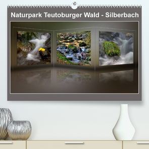 Naturpark Teutoburger Wald – Silberbach (Premium, hochwertiger DIN A2 Wandkalender 2023, Kunstdruck in Hochglanz) von Hobscheidt,  Ernst