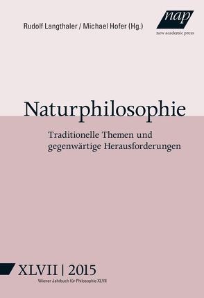 Naturphilosophie von Hofer,  Michael, Langthaler,  Rudolf