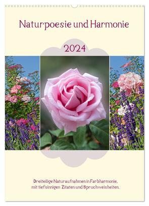 Naturpoesie und Harmonie 2024 (Wandkalender 2024 DIN A2 hoch), CALVENDO Monatskalender von SusaZoom,  SusaZoom