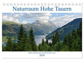 Naturraum Hohe Tauern – Gipfel, Bergwiesen und Gletscherwasser (Tischkalender 2024 DIN A5 quer), CALVENDO Monatskalender von Frost,  Anja