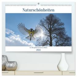 Naturschönheiten im Biosphärerenreservat Rhön (hochwertiger Premium Wandkalender 2024 DIN A2 quer), Kunstdruck in Hochglanz von Hempe,  Manfred