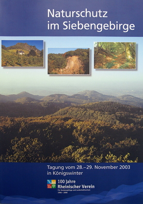 Naturschutz im Siebengebirge von Wiemer,  Karl P
