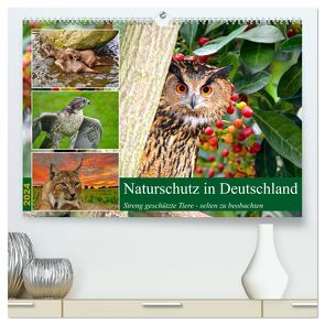 Naturschutz in Deutschland (hochwertiger Premium Wandkalender 2024 DIN A2 quer), Kunstdruck in Hochglanz von Kleemann,  Claudia