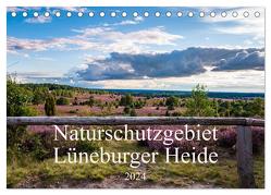 Naturschutzgebiet Lüneburger Heide (Tischkalender 2024 DIN A5 quer), CALVENDO Monatskalender von Lorenzen-Müller,  Sandra