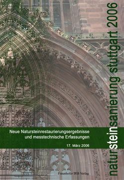 Natursteinsanierung Stuttgart 2006. von Grassegger,  Gabriele, Patitz,  Gabriele, Wölbert,  Otto