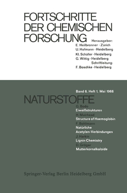 Naturstoffe von Bodo,  G., Bohlmann,  F., Gröger,  D., Harkin,  J., Muirhead,  H.