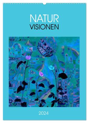 NaturVisionen (Wandkalender 2024 DIN A2 hoch), CALVENDO Monatskalender von Herold,  Eva