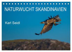 Naturwucht Skandinavien (Tischkalender 2024 DIN A5 quer), CALVENDO Monatskalender von Seidl,  Karl