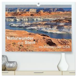 Naturwunder aus Stein im Westen der USA (hochwertiger Premium Wandkalender 2024 DIN A2 quer), Kunstdruck in Hochglanz von Wilczek,  Dieter
