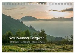 Naturwunder Bergwelt Fellhorn und Hörnergruppe (Tischkalender 2024 DIN A5 quer), CALVENDO Monatskalender von Käufer,  Stephan