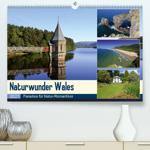 Naturwunder Wales (Premium, hochwertiger DIN A2 Wandkalender 2021, Kunstdruck in Hochglanz) von Herzog,  Michael