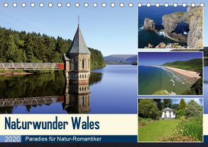 Naturwunder Wales (Tischkalender 2020 DIN A5 quer) von Herzog,  Michael