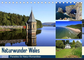 Naturwunder Wales (Tischkalender 2022 DIN A5 quer) von Herzog,  Michael