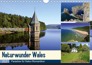 Naturwunder Wales (Wandkalender 2021 DIN A4 quer) von Herzog,  Michael