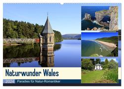 Naturwunder Wales (Wandkalender 2024 DIN A2 quer), CALVENDO Monatskalender von Herzog,  Michael