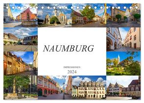 Naumburg Impressionen (Tischkalender 2024 DIN A5 quer), CALVENDO Monatskalender von Meutzner,  Dirk