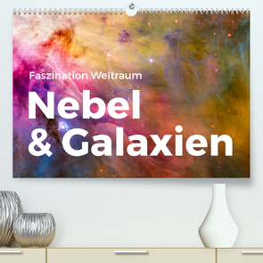 Nebel & Galaxien – Faszination Weltraum (hochwertiger Premium Wandkalender 2024 DIN A2 quer), Kunstdruck in Hochglanz von Scott,  M.