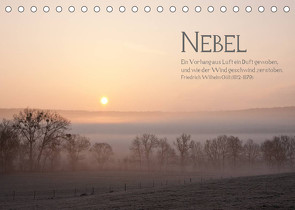 NEBEL (Tischkalender 2023 DIN A5 quer) von Kapeller,  Heiko