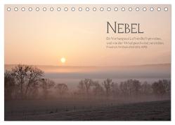 NEBEL (Tischkalender 2024 DIN A5 quer), CALVENDO Monatskalender von Kapeller,  Heiko