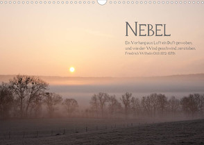NEBEL (Wandkalender 2023 DIN A3 quer) von Kapeller,  Heiko