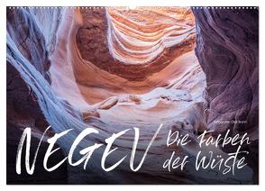 Negev – die Farben der Wüste (Wandkalender 2024 DIN A2 quer), CALVENDO Monatskalender von Bruhn,  Olaf