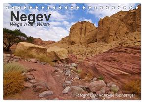 NEGEV Wege in der Wüste (Tischkalender 2024 DIN A5 quer), CALVENDO Monatskalender von Rechberger,  Gabriele