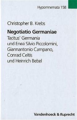 Negotiatio Germaniae von Krebs,  Christopher B.