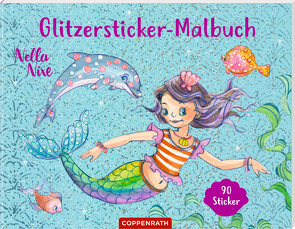 Nella Nixe – Glitzersticker-Malbuch von Monika Finsterbusch