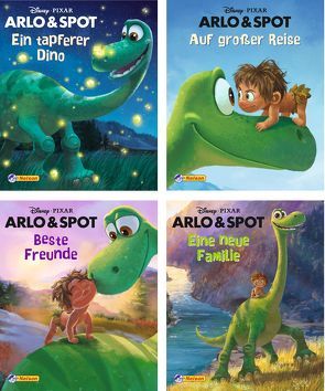 Nelson Mini-Bücher: Disney/Pixar Arlo und Spot 1-4