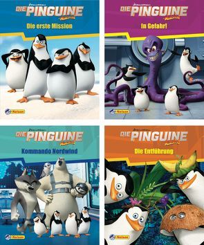 Nelson Mini-Bücher: Dreamworks Die Pinguine aus Madagascar 1-4 von DreamWorks Animation UK Limited