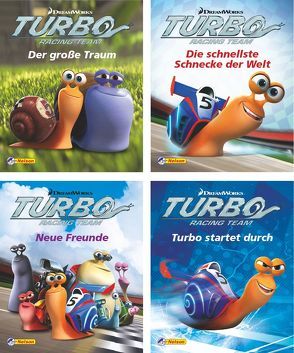 Nelson Mini-Bücher: Dreamworks Turbo 1-4 von DreamWorks Animation UK Limited