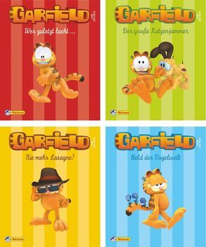 Nelson Mini-Bücher: Garfield 1-4