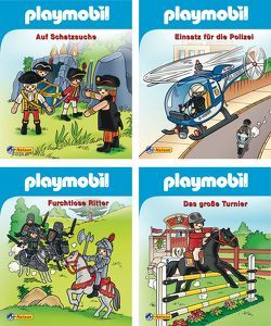 Nelson Mini-Bücher: Playmobil 1-4