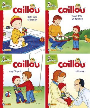Nelson Mini-Bücher: 4er Caillou 17-20