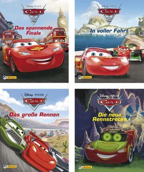 Nelson Mini-Bücher: 4er Disney Cars 1-4