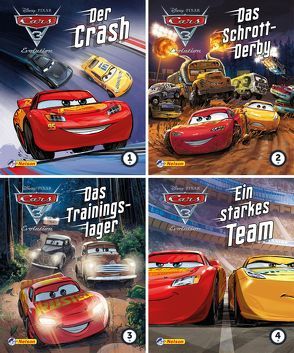 Nelson Mini-Bücher: 4er Disney Cars 5-8