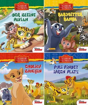 Nelson Mini-Bücher: 4er Disney Die Garde der Löwen 1-4