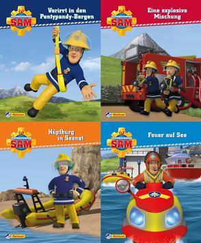 Nelson Mini-Bücher: 4er Feuerwehrmann Sam 17-20